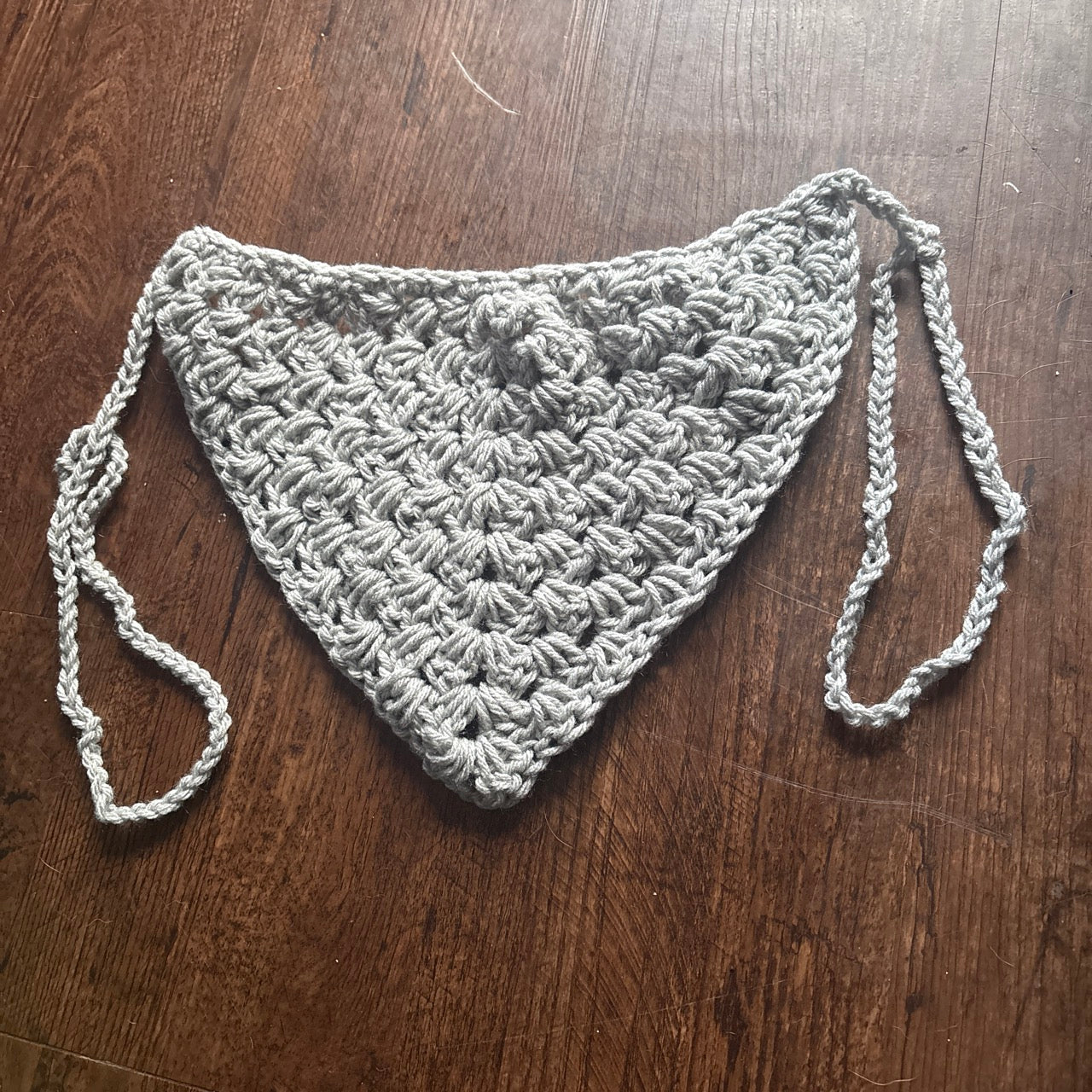Grey bandanna